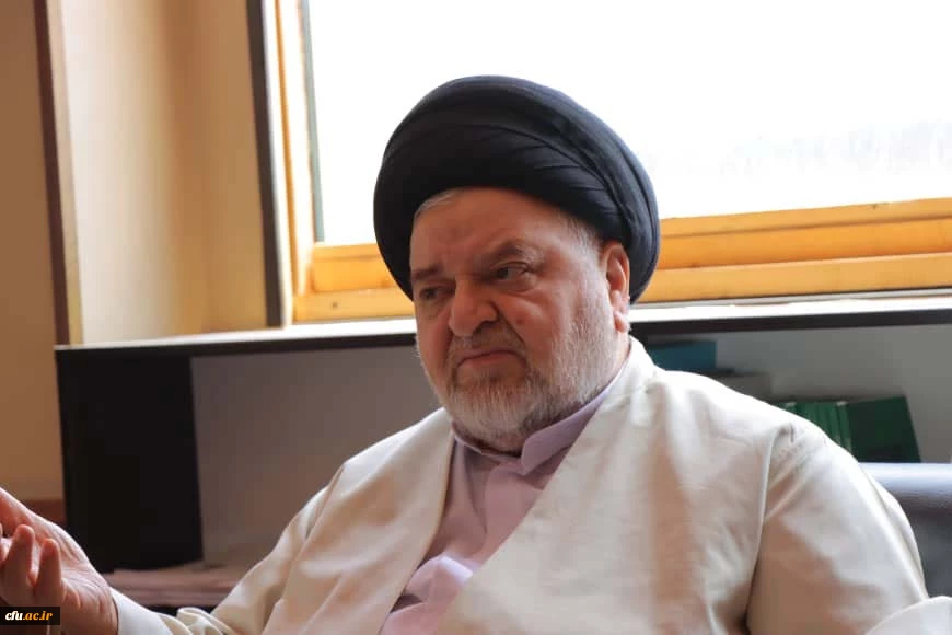 دیدار مسئول نهاد رهبری و معاون فرهنگی دانشگاه فرهنگیان با نماینده آیت الله سیستانی در قم باهدف حمایت از برنامه های اربعین 5