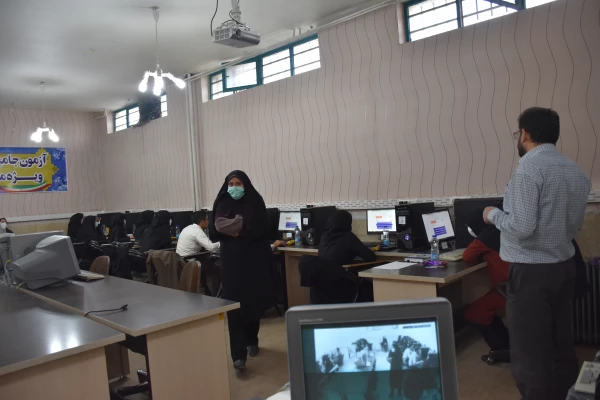 آزمون جامع نیروهای مشمول قانون تعیین تکلیف دانشگاه فرهنگیان برگزار شد 5