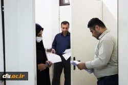 برگزاری آزمون جامع حضوری، الکترونیکی مهارت آموزان در پردیس های استان گلستان 7