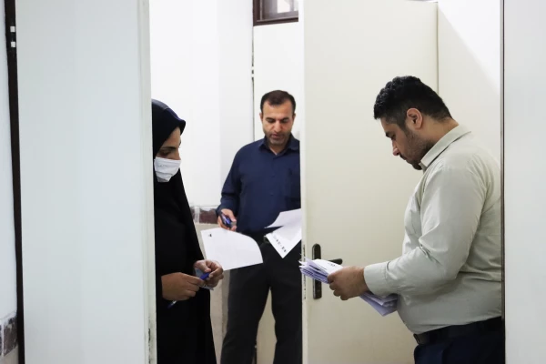 برگزاری آزمون جامع حضوری، الکترونیکی مهارت آموزان در پردیس های استان گلستان 7