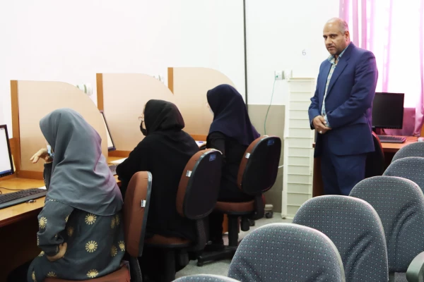 برگزاری آزمون جامع حضوری، الکترونیکی مهارت آموزان در پردیس های استان گلستان 10