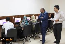 برگزاری آزمون جامع حضوری، الکترونیکی مهارت آموزان در پردیس های استان گلستان 12