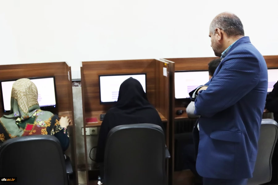 برگزاری آزمون جامع حضوری، الکترونیکی مهارت آموزان در پردیس های استان گلستان 13