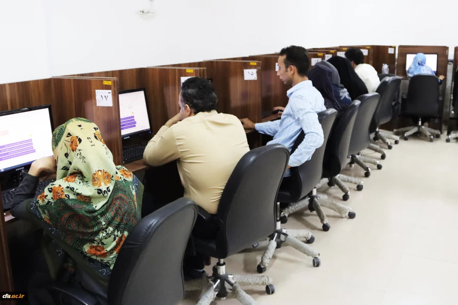 برگزاری آزمون جامع حضوری، الکترونیکی مهارت آموزان در پردیس های استان گلستان 18