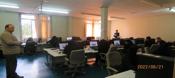 آزمون متمرکز حضوری- الکترونیکی نیروهای مشمول قانون تعیین تکلیف وزارت آموزش و پرورش در دانشگاه فرهنگیان اردبیل