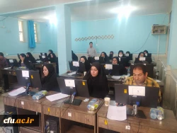 برگزاری آزمون جامع مهارت آموزان سری پنجم نیروهای مشمول قانون تعیین تکلیف وزارت آموزش و پرورش و افراد جامانده از سنوات قبل در دانشگاه فرهنگیان استان ایلام 2