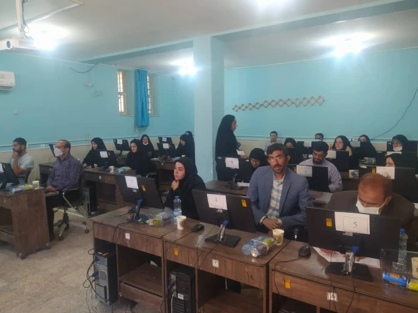 برگزاری آزمون جامع مهارت آموزان سری پنجم نیروهای مشمول قانون تعیین تکلیف وزارت آموزش و پرورش و افراد جامانده از سنوات قبل در دانشگاه فرهنگیان استان ایلام 3