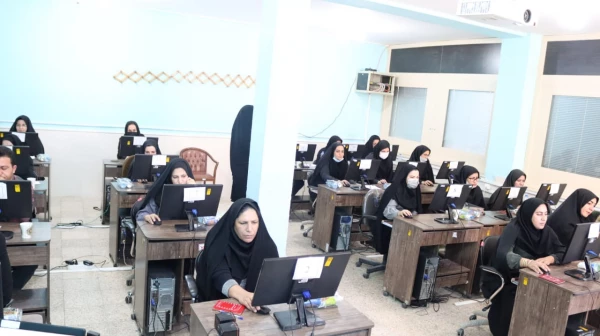 برگزاری آزمون جامع مهارت آموزان سری پنجم نیروهای مشمول قانون تعیین تکلیف وزارت آموزش و پرورش و افراد جامانده از سنوات قبل در دانشگاه فرهنگیان استان ایلام 4