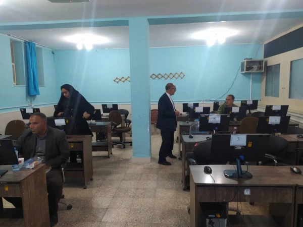 برگزاری آزمون جامع مهارت آموزان سری پنجم نیروهای مشمول قانون تعیین تکلیف وزارت آموزش و پرورش و افراد جامانده از سنوات قبل در دانشگاه فرهنگیان استان ایلام 5