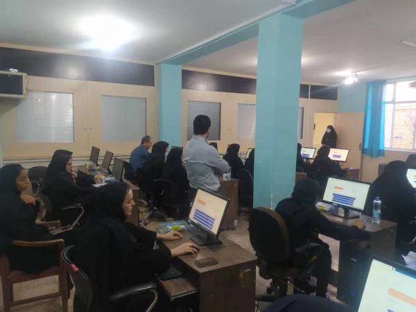 برگزاری آزمون جامع مهارت آموزان سری پنجم نیروهای مشمول قانون تعیین تکلیف وزارت آموزش و پرورش و افراد جامانده از سنوات قبل در دانشگاه فرهنگیان استان ایلام 7