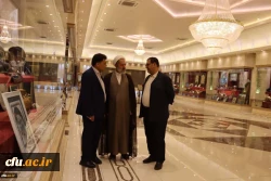دیدار مسئول نهاد رهبری و معاون فرهنگی دانشگاه فرهنگیان با نماینده آیت الله سیستانی در قم باهدف حمایت از برنامه های اربعین 6