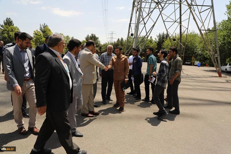 بازدید سرزده سرپرست دانشگاه فرهنگیان و معاون تربیت بدنی وزیر آموزش و پرورش از پردیس شهید چمران تهران
 5