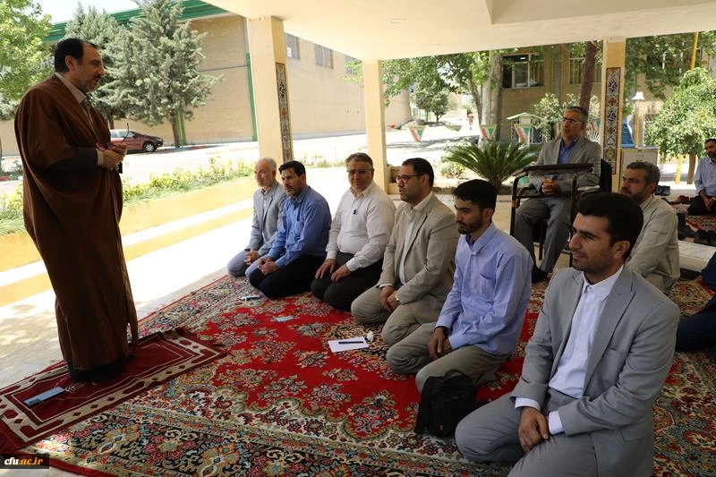 بازدید سرزده سرپرست دانشگاه فرهنگیان و معاون تربیت بدنی وزیر آموزش و پرورش از پردیس شهید چمران تهران
 6