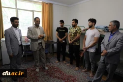 بازدید سرزده سرپرست دانشگاه فرهنگیان و معاون تربیت بدنی وزیر آموزش و پرورش از پردیس شهید چمران تهران
 13