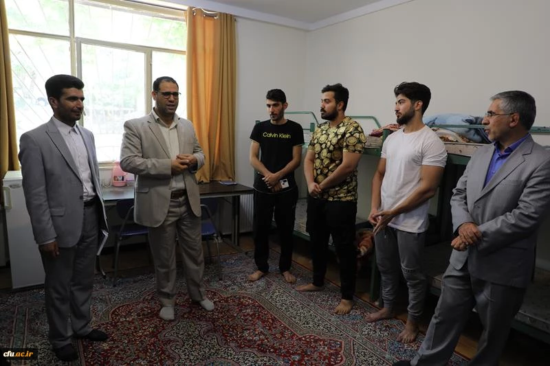 بازدید سرزده سرپرست دانشگاه فرهنگیان و معاون تربیت بدنی وزیر آموزش و پرورش از پردیس شهید چمران تهران
 13