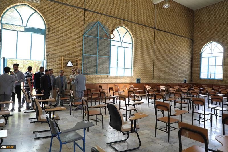 بازدید سرزده سرپرست دانشگاه فرهنگیان و معاون تربیت بدنی وزیر آموزش و پرورش از پردیس شهید چمران تهران
 15