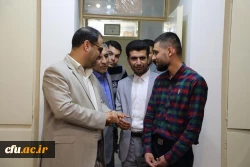 بازدید سرزده سرپرست دانشگاه فرهنگیان و معاون تربیت بدنی وزیر آموزش و پرورش از پردیس شهید چمران تهران
 18