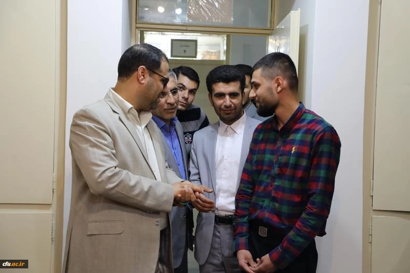 بازدید سرزده سرپرست دانشگاه فرهنگیان و معاون تربیت بدنی وزیر آموزش و پرورش از پردیس شهید چمران تهران
 18