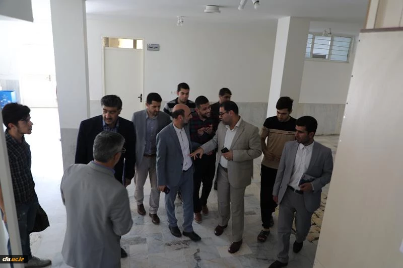 بازدید سرزده سرپرست دانشگاه فرهنگیان و معاون تربیت بدنی وزیر آموزش و پرورش از پردیس شهید چمران تهران
 19