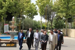 بازدید سرزده سرپرست دانشگاه فرهنگیان و معاون تربیت بدنی وزیر آموزش و پرورش از پردیس شهید چمران تهران
 20