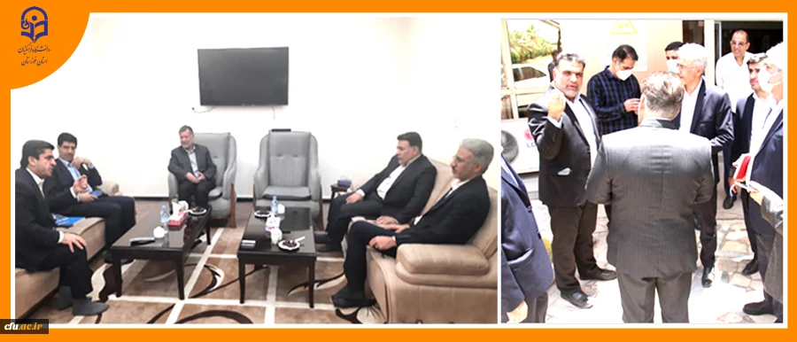 بازدید دکتر ابراهیمی معاون نظارت، ارزیابی و تضمین کیفیت دانشگاه فرهنگیان از روند برگزاری مصاحبه مهارت آموزان ماده28 5