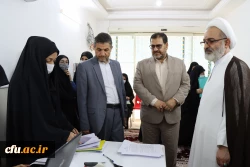 بازدید مدیرکل آموزش پرورش استان قم از فرآیند مصاحبه 2