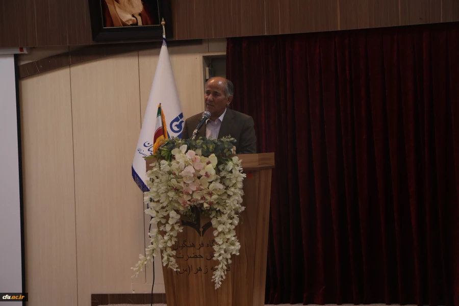 مراسم تکریم و معارفه مسئول دفتر نمایندگی نهاد مقام معظم رهبری در دانشگاه فرهنگیان استان اصفهان 5