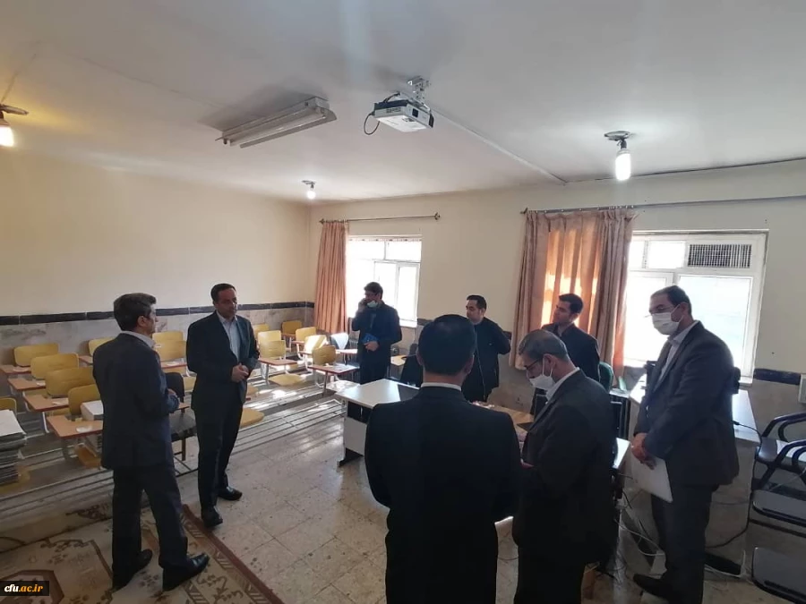 بازدید معاون مرکز برنامه ریزی منابع انسانی و امور اداری وزارت آموزش و پرورش از روند مصاحبه پذیرفته شدگان آزمون استخدامی آموزش و پرورش 12