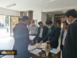 بازدید معاون مرکز برنامه ریزی منابع انسانی و امور اداری وزارت آموزش و پرورش از روند مصاحبه پذیرفته شدگان آزمون استخدامی آموزش و پرورش 5