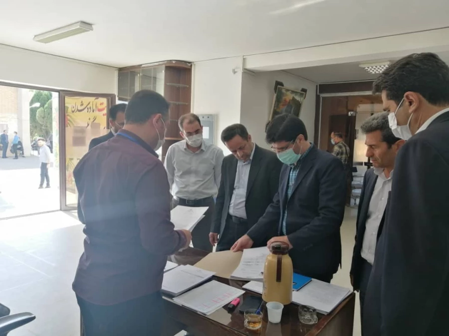 بازدید معاون مرکز برنامه ریزی منابع انسانی و امور اداری وزارت آموزش و پرورش از روند مصاحبه پذیرفته شدگان آزمون استخدامی آموزش و پرورش 5