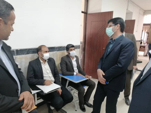 بازدید معاون مرکز برنامه ریزی منابع انسانی و امور اداری وزارت آموزش و پرورش از روند مصاحبه پذیرفته شدگان آزمون استخدامی آموزش و پرورش 7