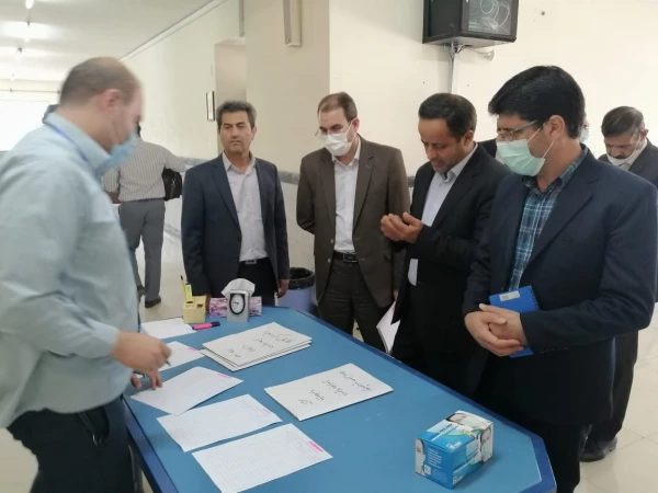 بازدید معاون مرکز برنامه ریزی منابع انسانی و امور اداری وزارت آموزش و پرورش از روند مصاحبه پذیرفته شدگان آزمون استخدامی آموزش و پرورش 11