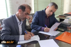 انعقاد تفاهم نامه همکاری بین دانشگاه فرهنگیان یزد و هیات ورزش های همگانی استان
 2