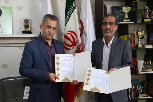 انعقاد تفاهم نامه همکاری بین دانشگاه فرهنگیان یزد و هیات ورزش های همگانی استان
 2