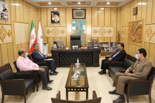 دیدار مدیر دانشگاه فرهنگیان یزد با سرپرست اداره کل نوسازی، توسعه و تجهیز مدارس استان
 2