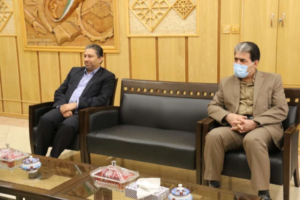 دیدار مدیر دانشگاه فرهنگیان یزد با سرپرست اداره کل نوسازی، توسعه و تجهیز مدارس استان
 2