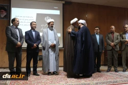 مراسم تودیع و معارفه مسئول دفتر نهاد مقام معظم رهبری در دانشگاه فرهنگیان استان خراسان شمالی  8