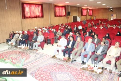 مراسم تودیع و معارفه مسئول دفتر نهاد مقام معظم رهبری در دانشگاه فرهنگیان استان خراسان شمالی  6