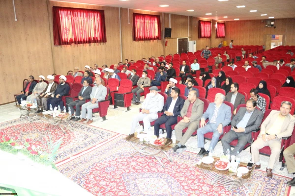 مراسم تودیع و معارفه مسئول دفتر نهاد مقام معظم رهبری در دانشگاه فرهنگیان استان خراسان شمالی  6