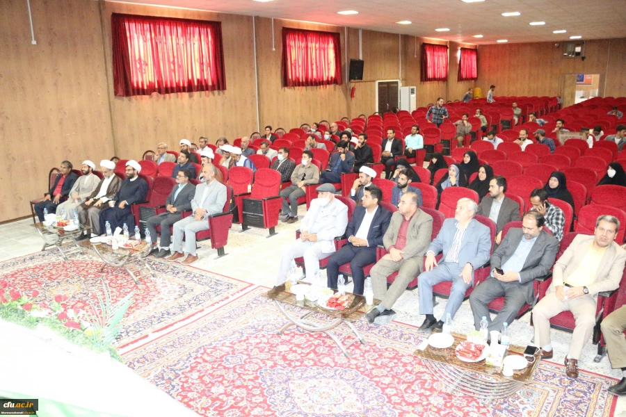 مراسم تودیع و معارفه مسئول دفتر نهاد مقام معظم رهبری در دانشگاه فرهنگیان استان خراسان شمالی  6