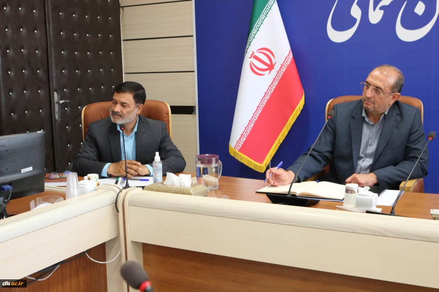 اولین جلسه هیات امنای دانشگاه فرهنگیان خراسان شمالی در سال 1401

 3