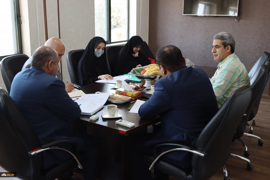 جلسه هماهنگی ششمین جشنواره رویش منطقه 5 کشوری با حضور مسئولین برگزار شد. 2