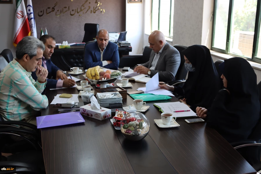 جلسه هماهنگی ششمین جشنواره رویش منطقه 5 کشوری با حضور مسئولین برگزار شد. 3