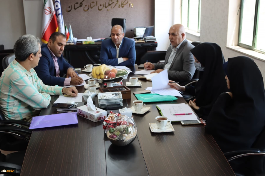 جلسه هماهنگی ششمین جشنواره رویش منطقه 5 کشوری با حضور مسئولین برگزار شد. 4