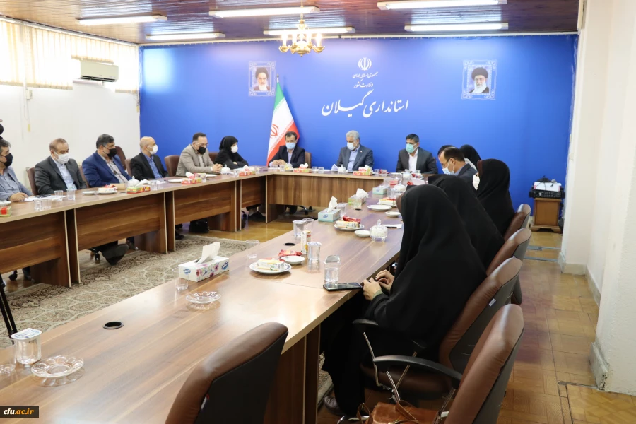 چهارمین جلسه هیات امنای دانشگاه فرهنگیان گیلان برگزار گردید. 7