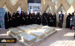 تجدید میثاق دانشجومعلمان شرکت کننده در جشنواره رویش با آرمان های شهدا 3