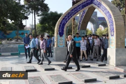 تجدید میثاق دانشجومعلمان شرکت کننده در جشنواره رویش با آرمان های شهدا 8