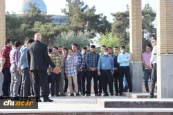 تجدید میثاق دانشجومعلمان شرکت کننده در جشنواره رویش با آرمان های شهدا 9