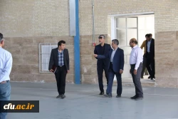بازدید مسؤولان سازمان مرکزی دانشگاه فرهنگیان از پروژه های عمرانی
 2