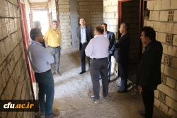 بازدید مسؤولان سازمان مرکزی دانشگاه فرهنگیان از پروژه های عمرانی
 4